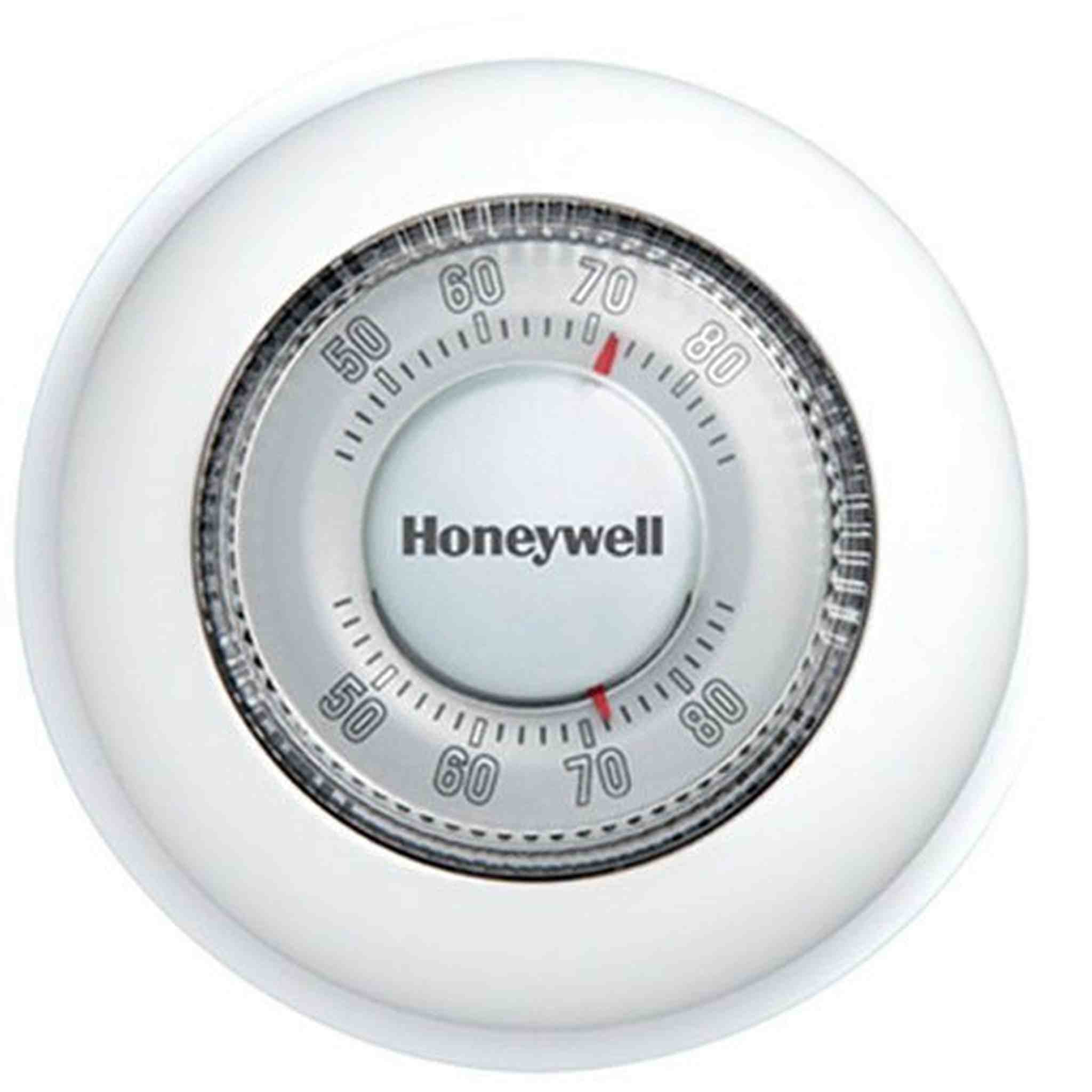 Honeywell T87K1007 Heat Only Thermostat 2 Pack - White Honeywell