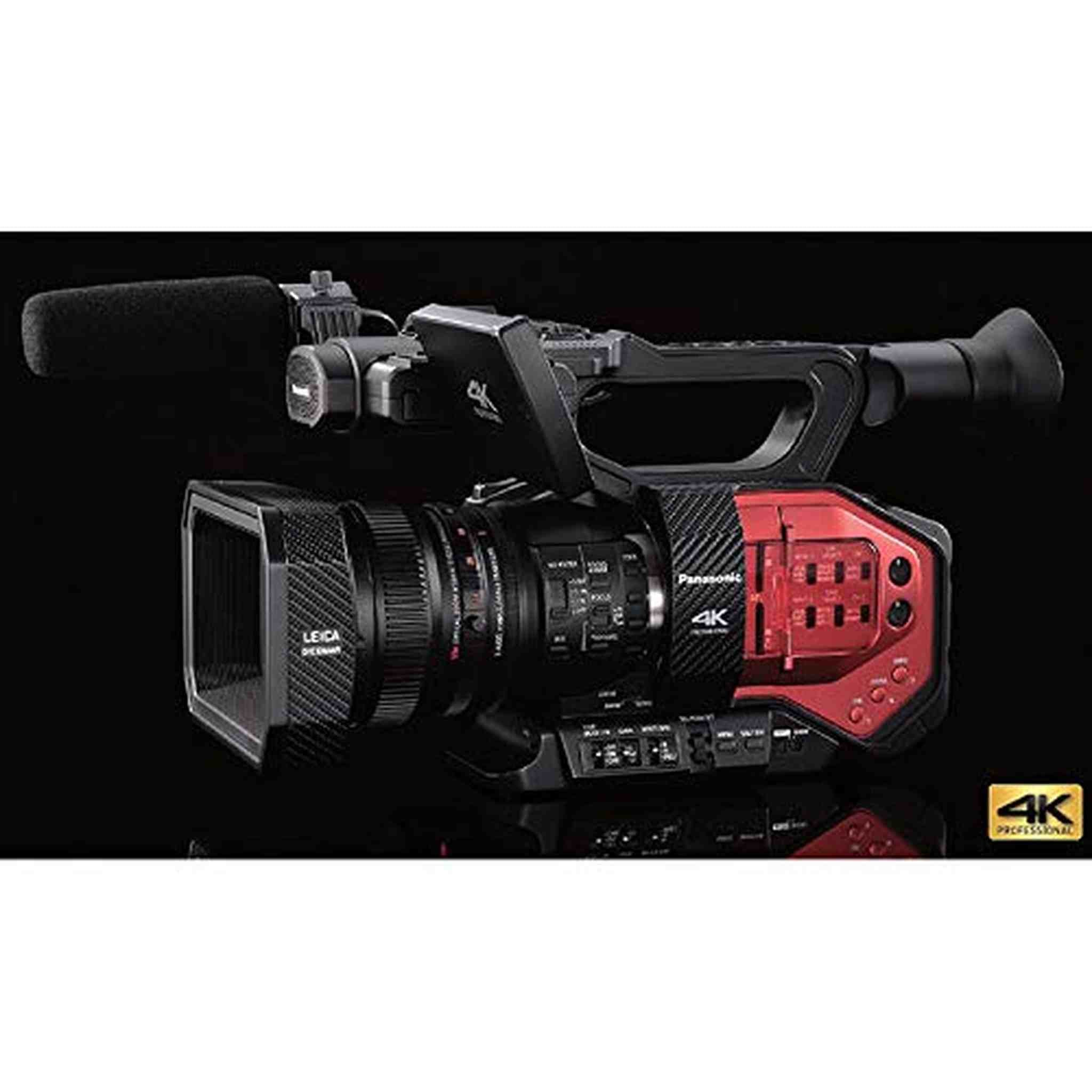 Panasonic AG-DVX200 4K Handheld Camcorder with Four Thirds Sensor and Integrated Zoom Lens - Standard Bundle Panasonic