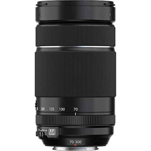 Fujifilm XF 70-300mm f/4-5.6 R LM OIS WR Telephoto Lens + 64GB SD Card Bundle Fujifilm