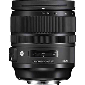 Sigma 24-70mm f/2.8 DG OS HSM Art Lens for Canon EF 576954 Bundle