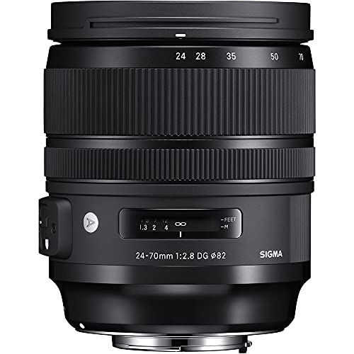 Sigma 24-70mm f/2.8 DG OS HSM Art Lens for Canon EF (576954) Bundle