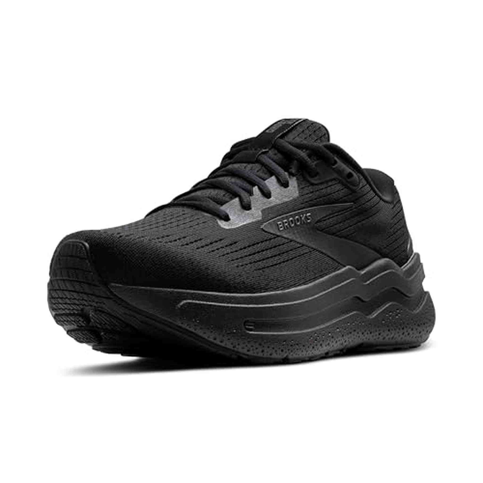 Brooks Men’s Ghost Max 2 Neutral Running & Walking Shoe - Black/Black/Ebony - 9.5 Medium