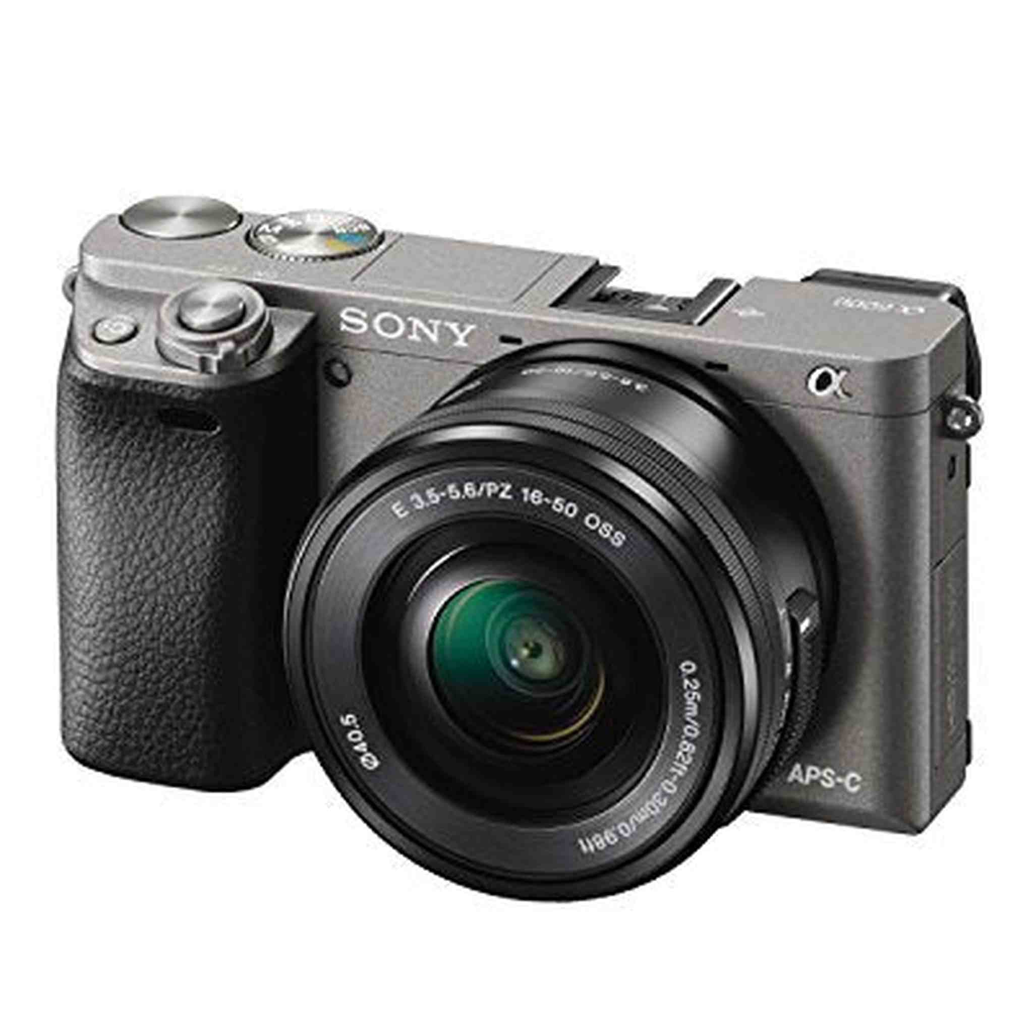 Sony Alpha a6000 Mirrorless Digital Camera with 16-50mm Lens, Graphite ILCE-6000L/H
