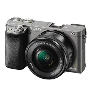 Sony Alpha a6000 Mirrorless Digital Camera with 16-50mm Lens, Graphite ILCE-6000L/H