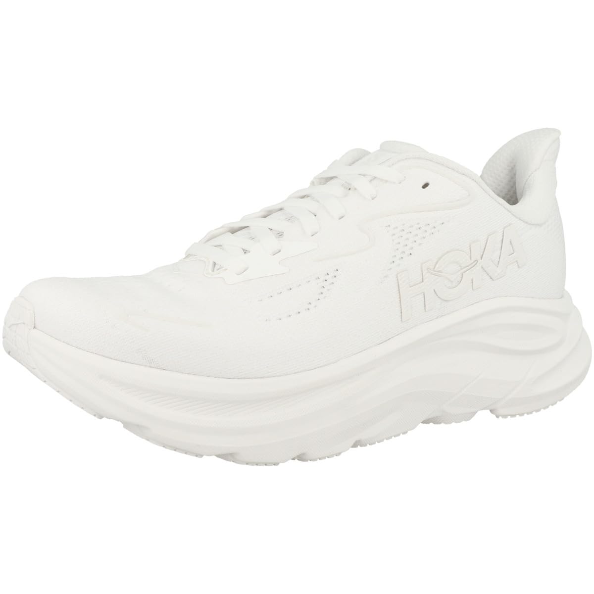 Hoka Women's Clifton 10 Sneaker, White/White, 10.5
