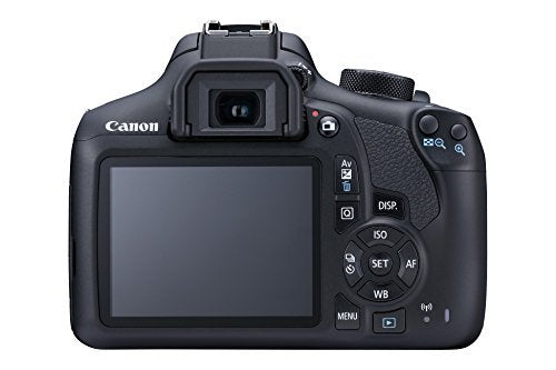 Canon EOS Rebel T6 Digital SLR Camera Kit with EF-S 18-55mm f/3.5-5.6 DC III Lens Black