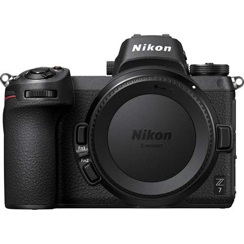 Nikon Z 7 Mirrorless FX-Format Digital Camera (Body Only) - Bundle 64GB Memory Card + EN-EL15 Li-on Battery + External R