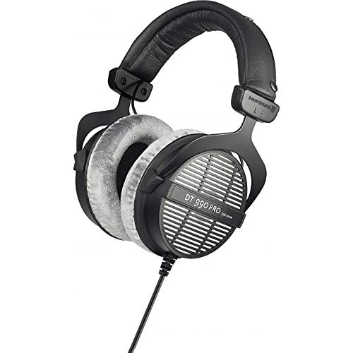 beyerdynamic 459038 DT-990-Pro-250 Professional Acoustically Open Headphones 250 Ohms Bundle with 1 YR CPS Enhanced Protection Pack