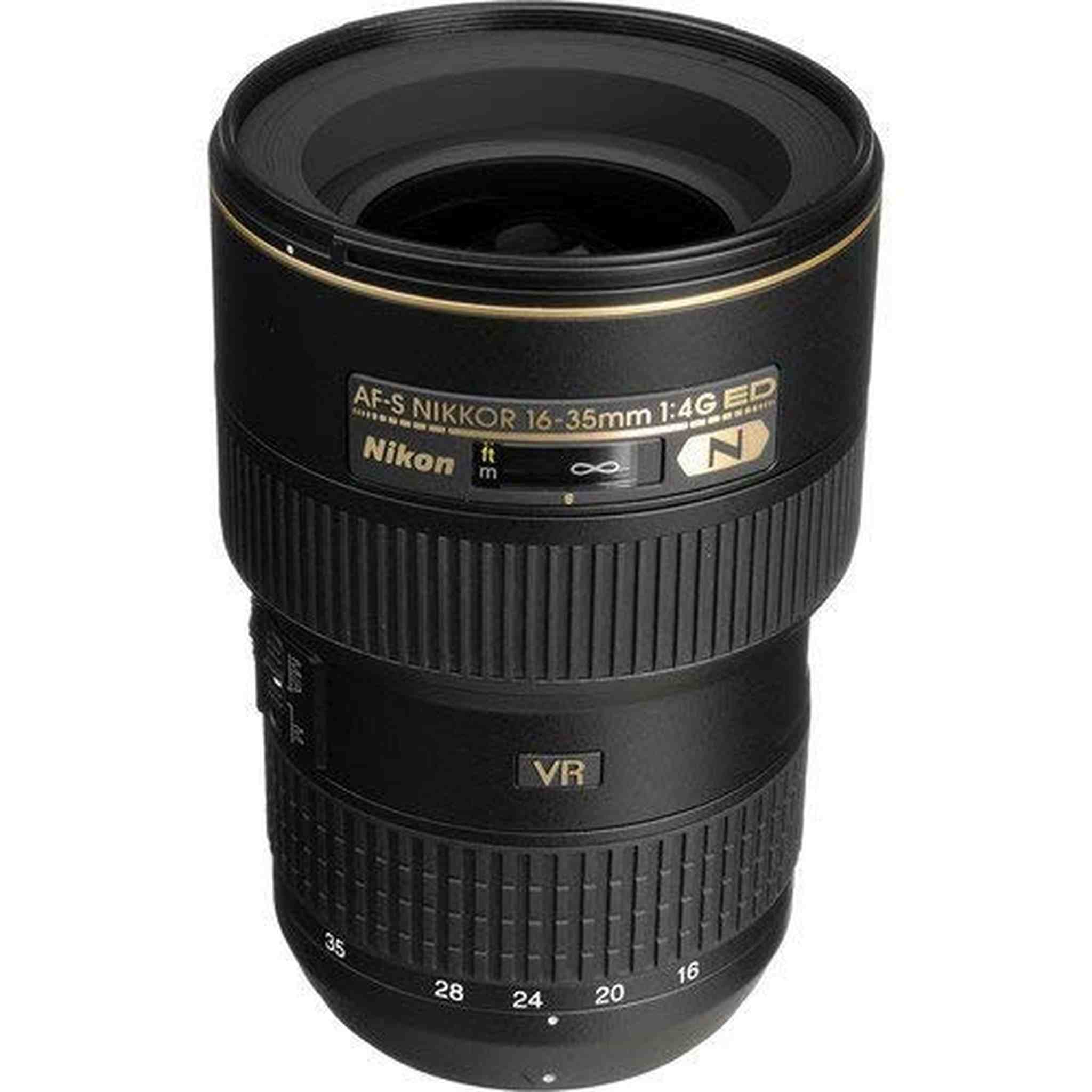 Nikon AF-S FX NIKKOR 16-35mm f/4G ED Vibration Reduction Zoom Lens with Auto Focus for Nikon DSLR Cameras International - Used Nikon
