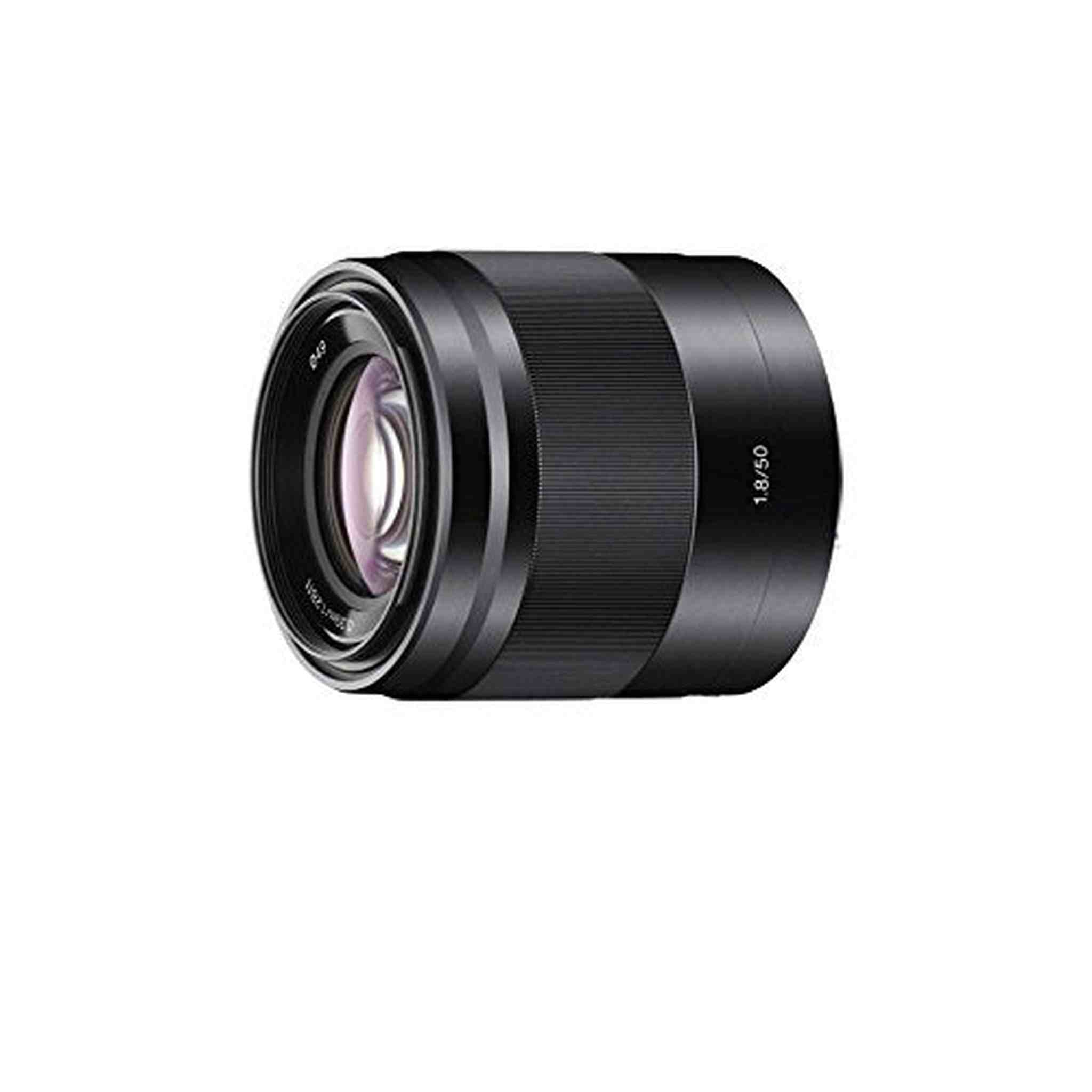 Sony SEL50F18 50mm f/1.8 Lens for Sony E Mount Nex Cameras Black - Fixed Certified Refurbished - Reconditioned Sony