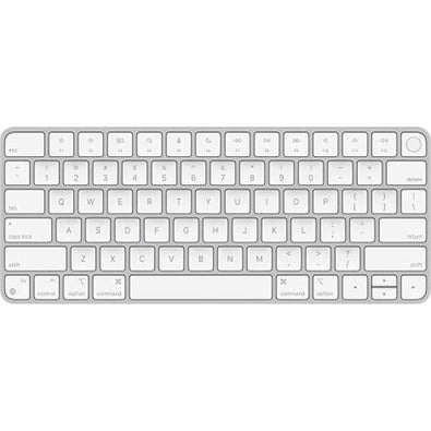 Apple Magic Keyboard with Touch ID: Wireless, Bluetooth, Rechargeable. Works with Mac Computers with Apple Silicon; US English - White Keys
