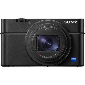 Sony Cyber-shot DSC-RX100 VI Camera DSCRX100M6/B With Soft Bag, Additional Battery, 64GB Memory Card, Card Reader , Plus Essential Accessories