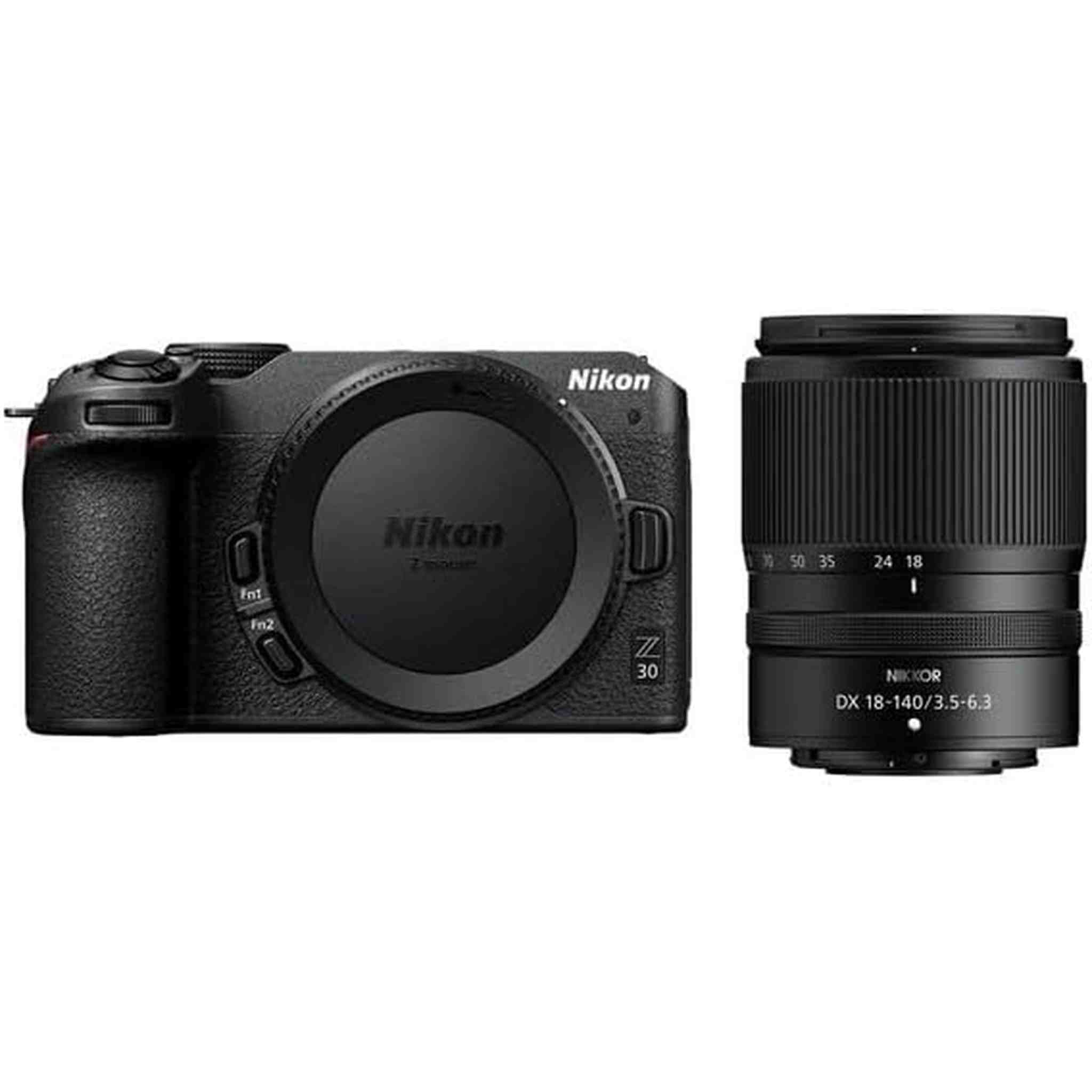 Nikon Z30 Mirrorless Camera w/ Z DX 18-140mm f/3.5-6.3 VR Lens Black Nikon