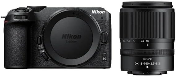 Nikon Z30 Mirrorless Camera w/ Z DX 18-140mm f/3.5-6.3 VR Lens Black