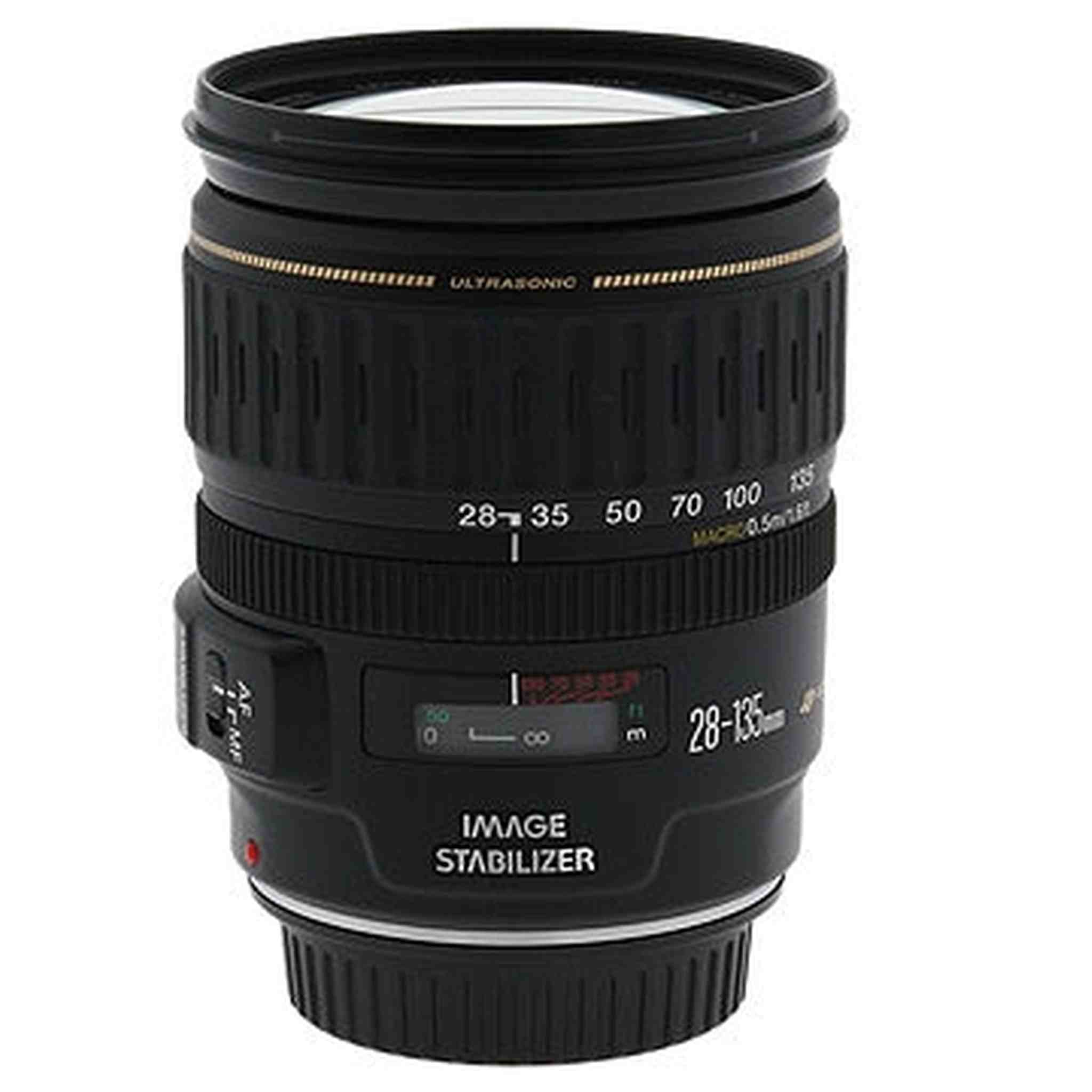 Canon 2562A002 EF 28-135mm f/3.5-5.6 IS USM Standard Zoom Lens for Canon SLR Cameras - Used Canon