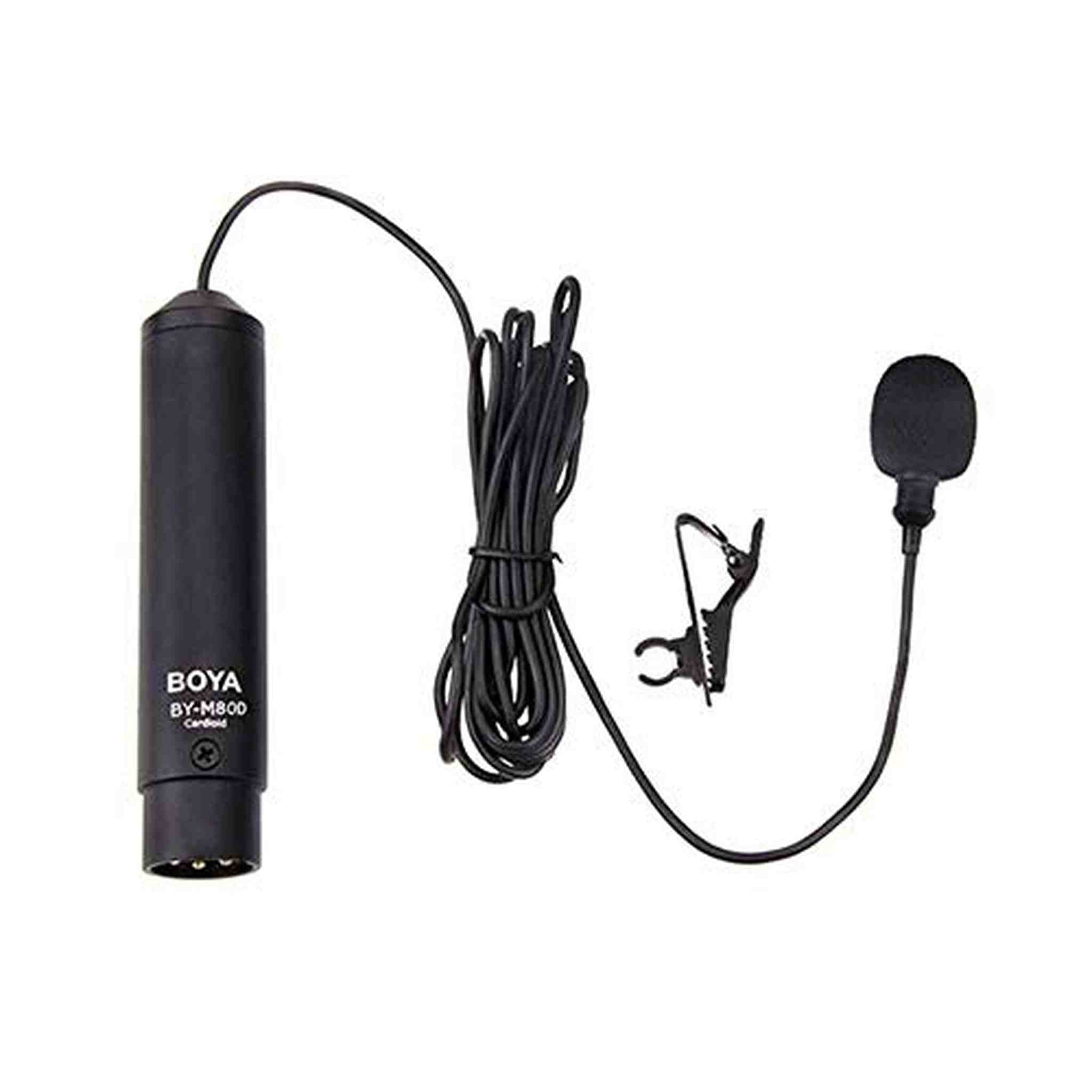 BOYA BY-M8OD Black Microphone Lavalier/Buttonhole Microphone BOYA