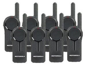 8 Pack of Motorola DLR1060 Walkie Talkie Radios