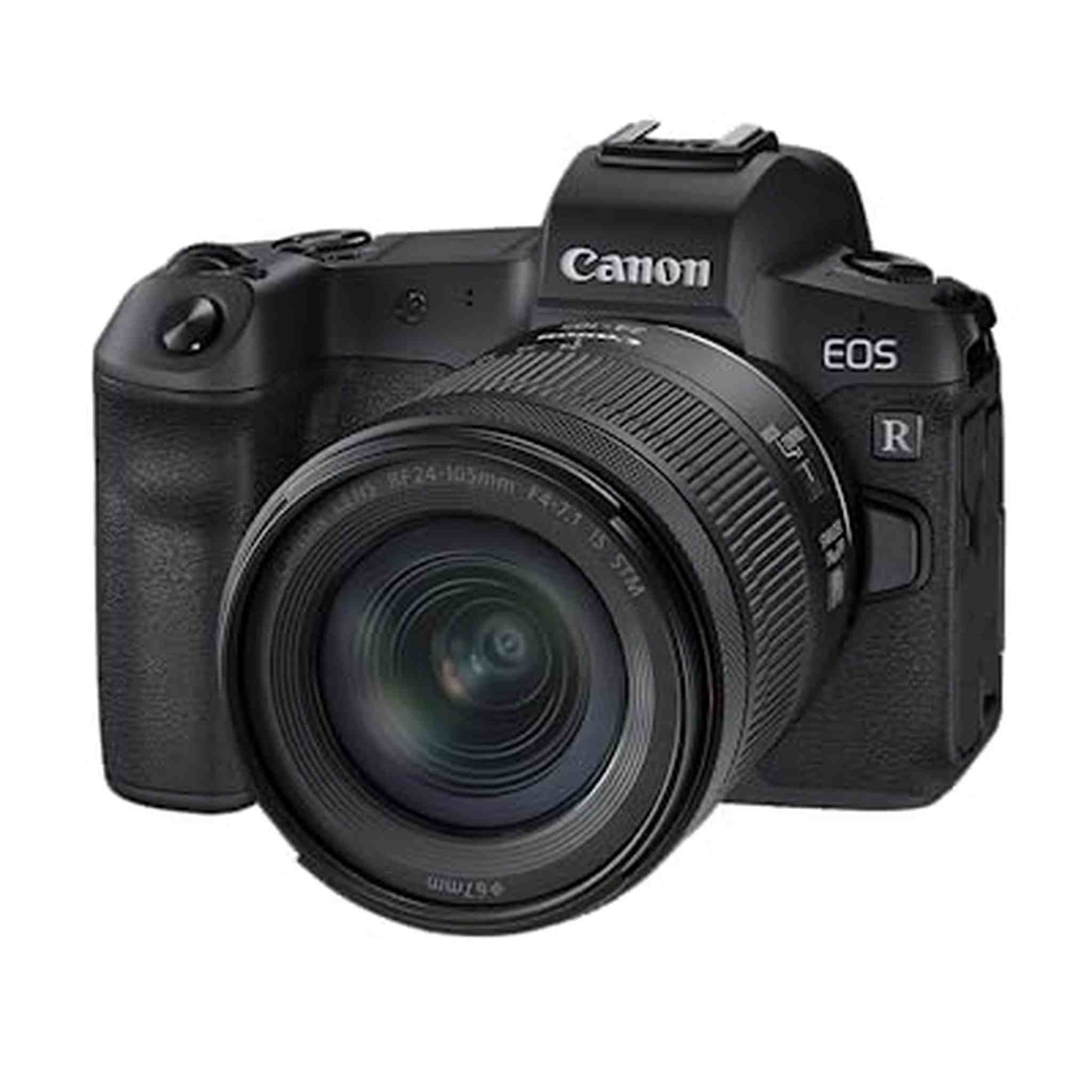 Canon EOS R + RF24-105mm F4-7.1 is STM Lens Kit, Black