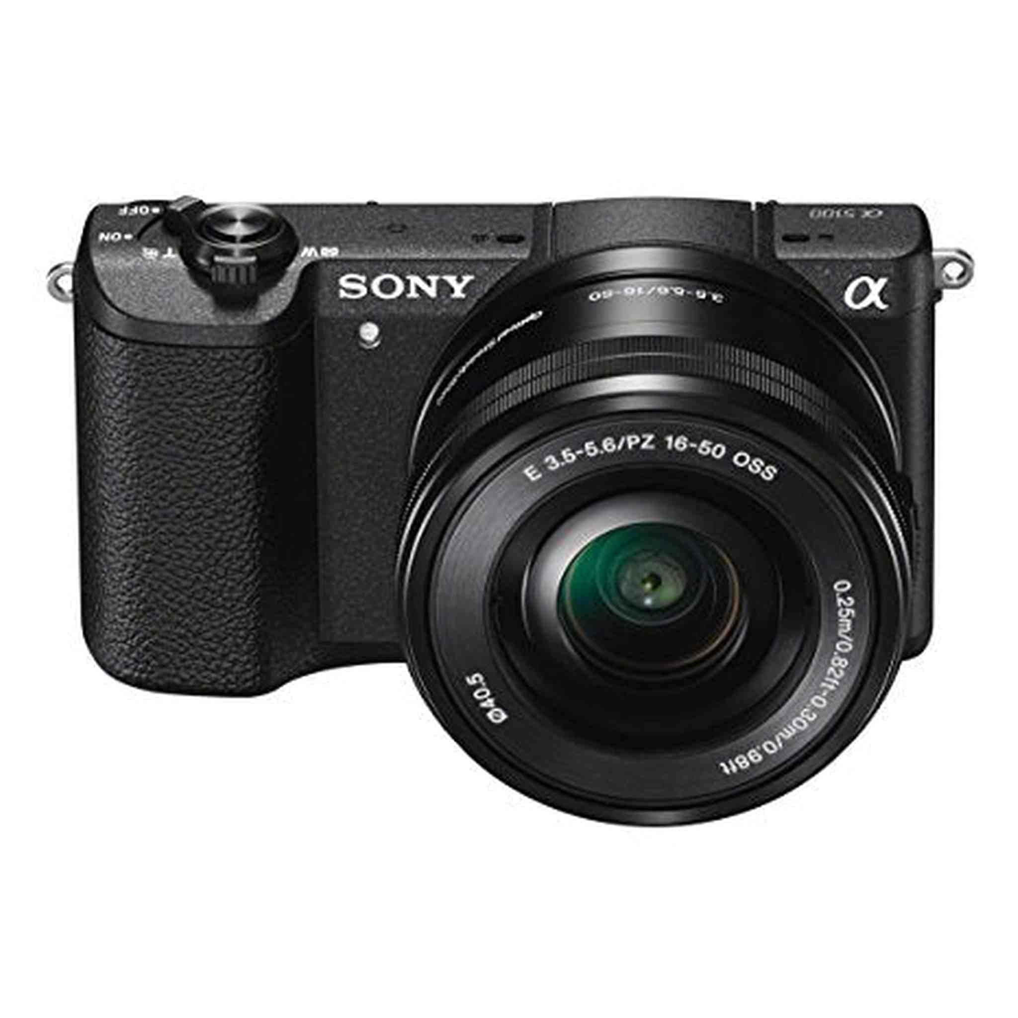 Sony a5100 16-50mm Mirrorless Digital Camera with 3-Inch Flip Up LCD Black - Reconditioned Sony