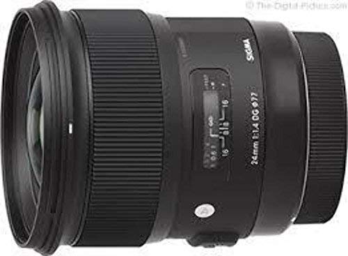 Sigma 24mm f/1.4 DG HSM A Wide-Angle-Prime Lens for Nikon F-Mount Cameras - International Version No Warranty