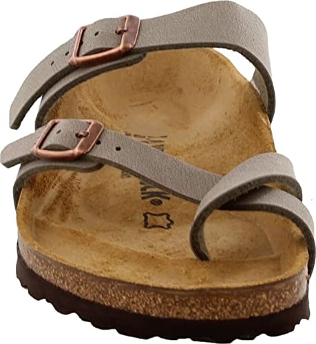 BIRKENSTOCK Women's Mayari Sandal, Stone, 39 R EU, 8-8.5 M US