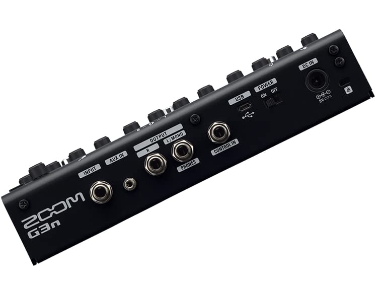 Zoom G3n Guitar Multi-Effects Processor Pedal, With 70+ Built-in effects, Amp Modeling, Stereo Effects, Looper, Rhythm Section, Tuner