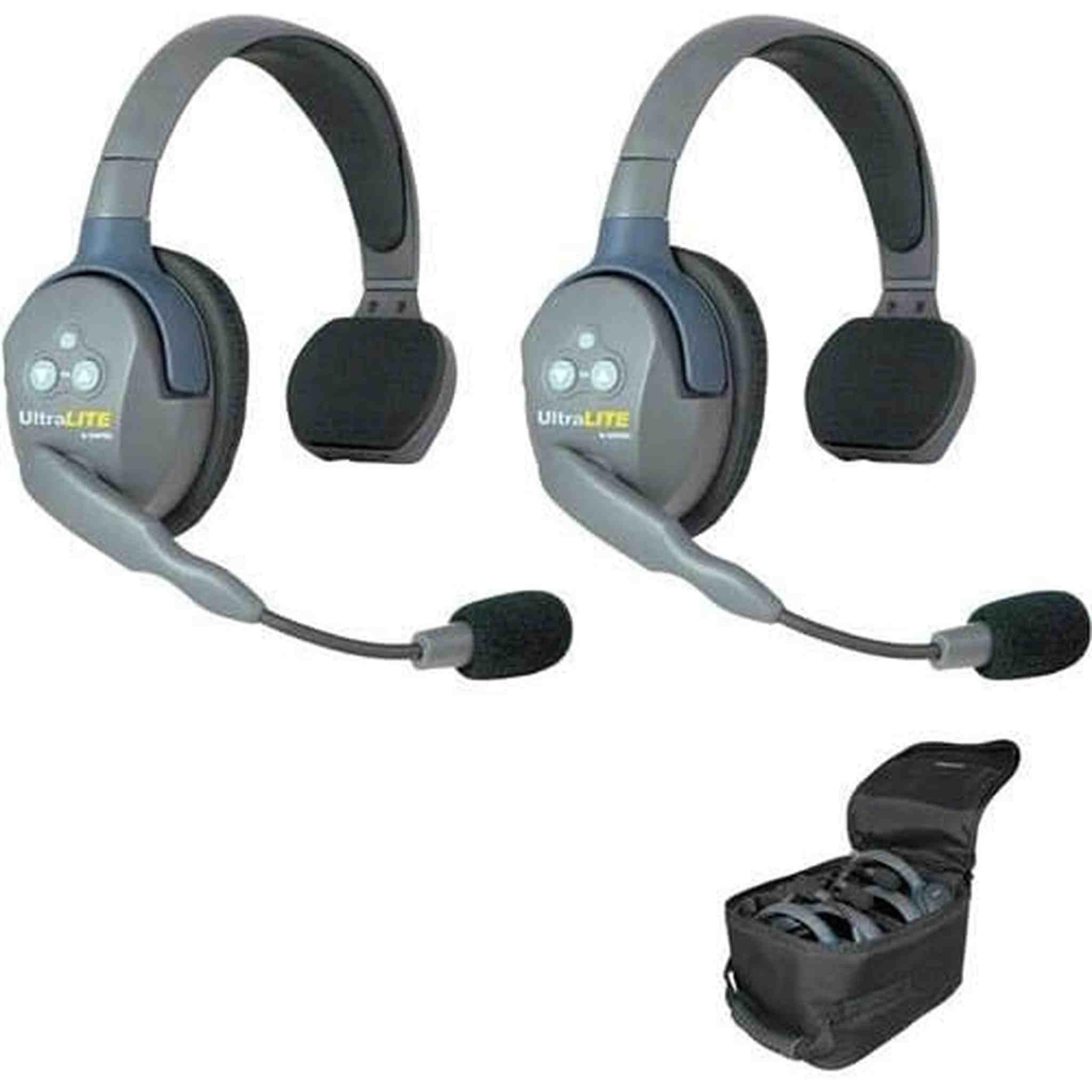 EARTEC UL2S Ultralite 2-Person System, Includes Single-Ear Master Headset and Single-Ear Remote Headset EARTEC