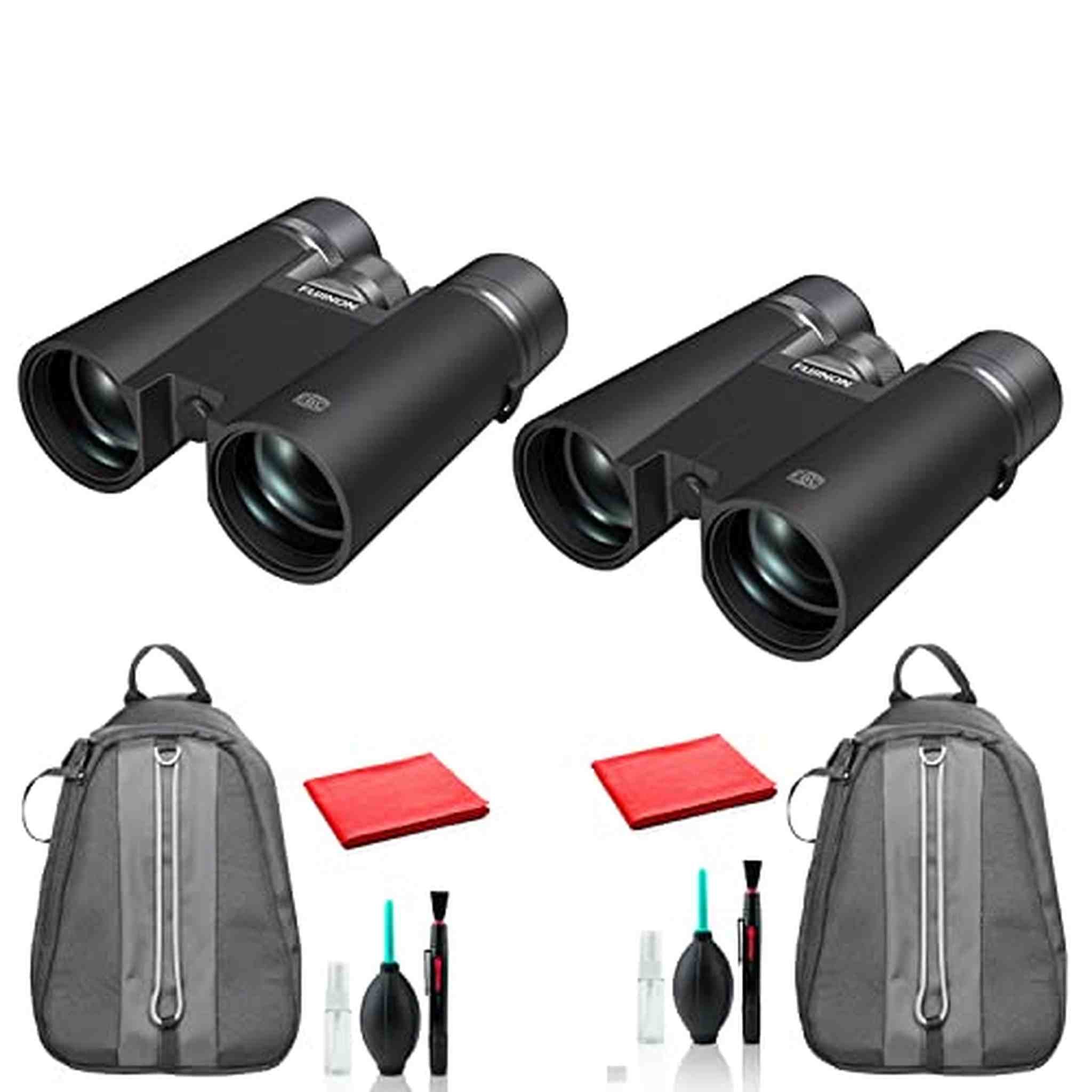 Fujinon 10x42 Hyper Clarity Binoculars 16670625 - 2 Pack Kit -