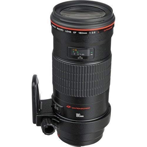 Canon EF 180mm f3.5L Macro USM AutoFocus Telephoto Lens for Canon SLR Cameras International Version No Warranty