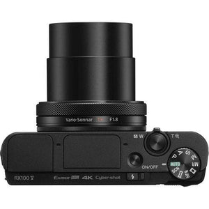 Sony Cyber-Shot DSC-RX100 V 20.1 MP Digital Still Camera with 3" OLED, flip Screen, WiFi, and 1 Sensor DSCRX100M5/B