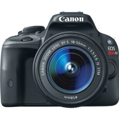 Canon EOS Rebel SL1 18.0 MP CMOS Digital SLR with 18-55mm EF-S is STM Lens + Canon EF-S 55-250mm f/4.0-5.6 is II Telephoto Zoom Lens