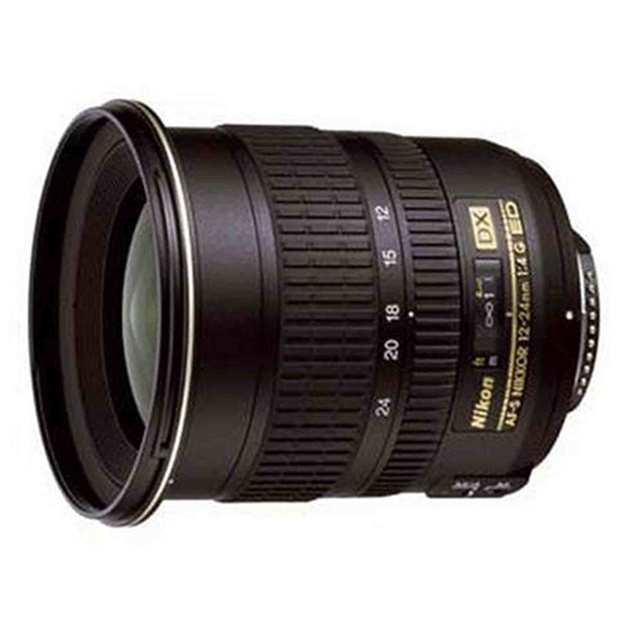 Nikon AF-S DX NIKKOR 12-24mm f/4G IF-ED Zoom Lens with Auto Focus for Nikon DSLR Cameras - Reconditioned Nikon