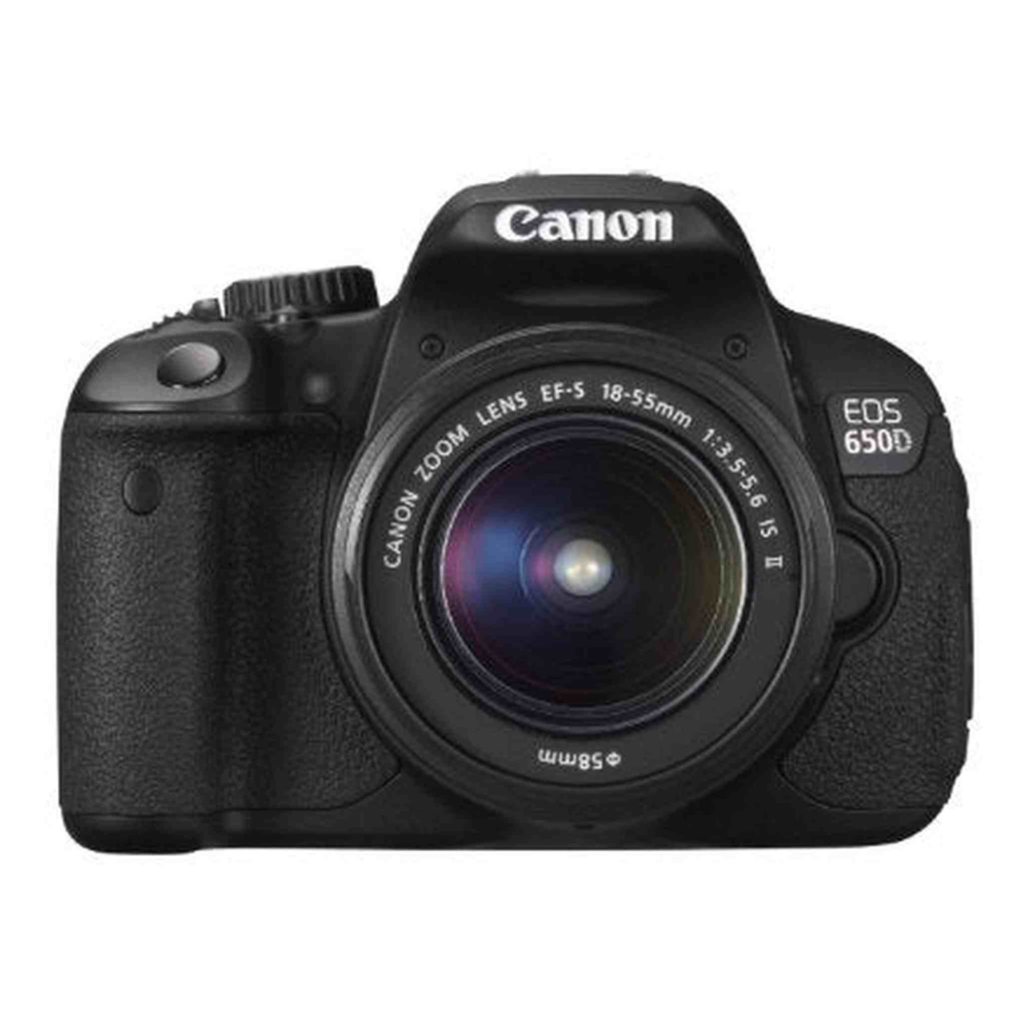 Canon EOS 650D Digital SLR Camera - Black Inc. 18-55mm f/3.5-5.6 is II Lens Kit Canon