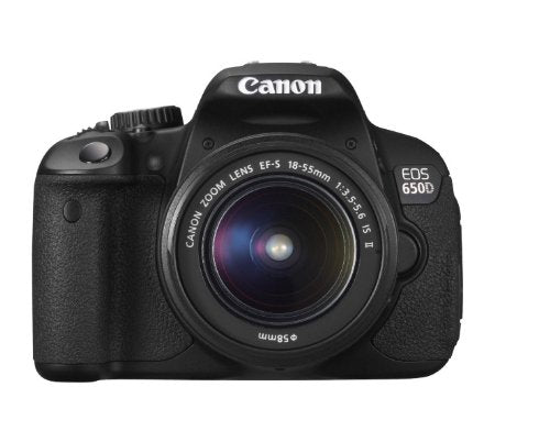 Canon EOS 650D Digital SLR Camera - Black Inc. 18-55mm f/3.5-5.6 is II Lens Kit