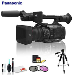 Panasonic AG-UX180 4K Premium Professional Camcorder - Deluxe Bundle