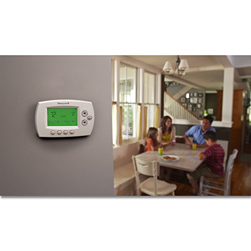 Honeywell Home Wi-Fi 7-Day Programmable Thermostat (RTH6580WF), Requires C Wire, Works with Alexa