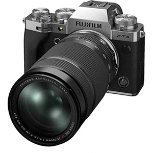 Fujifilm XF 70-300mm f/4-5.6 R LM OIS WR Telephoto Lens + 64GB SD Card Bundle Fujifilm