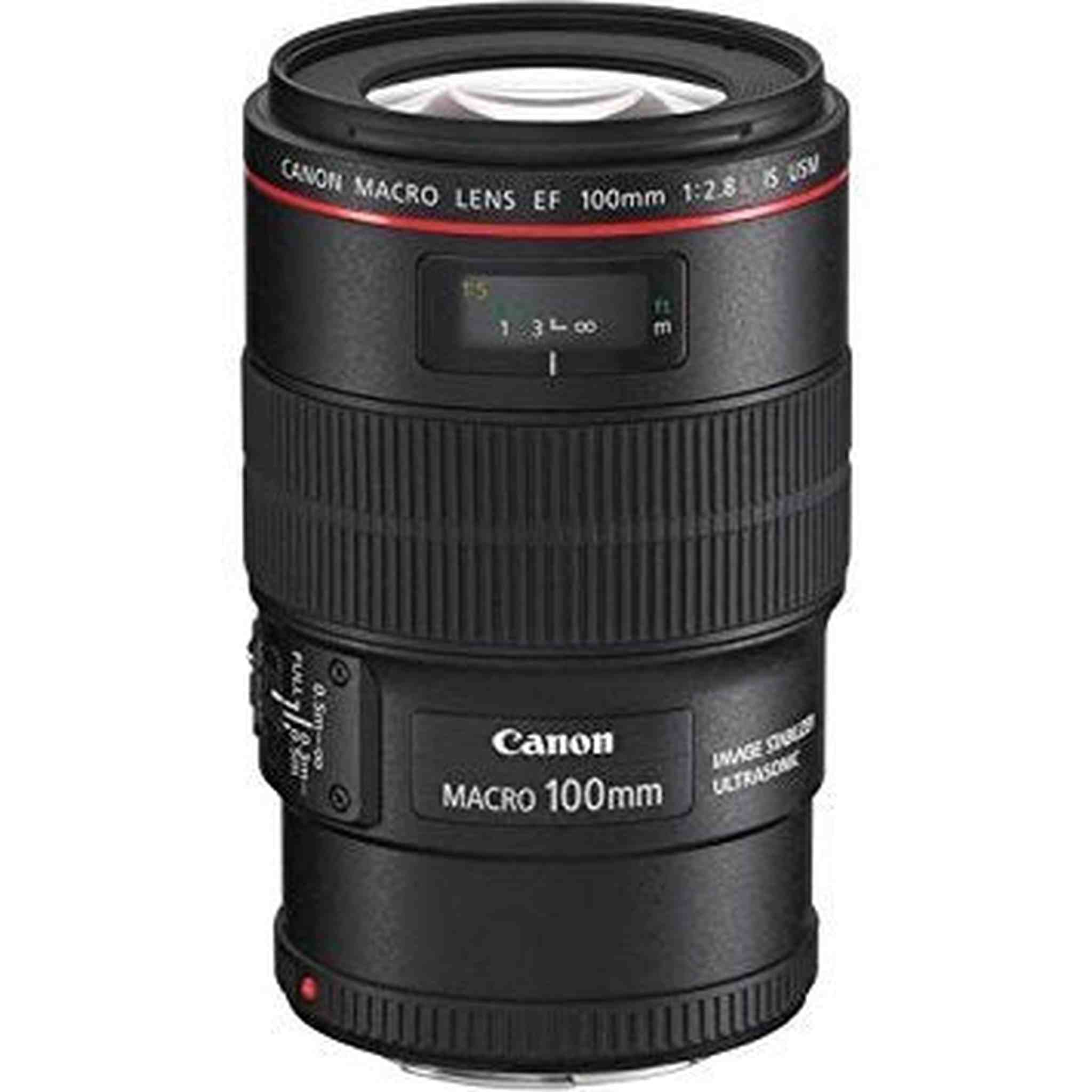 Canon EF 100mm f/2.8L is USM Macro Lens for Canon Digital SLR Cameras International Model - Used Canon