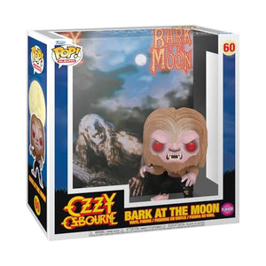 Funko Pop! Albums: Ozzy Osbourne - Bark at The Moon - Flocked - Collectable Vinyl Figure - Gift Idea - Official Merchandise - Toys for Kids & Adults - Music Fans - Model Figure for Collectors