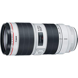 Canon EF 70-200mm f/2.8L is III USM Lens Bundle w/ 64GB Memory Card + Accessories, and UV Filter International Model