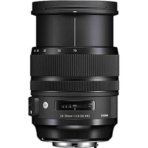 Sigma 24-70mm f/2.8 DG OS HSM Art Lens for Canon EF 576954 Bundle