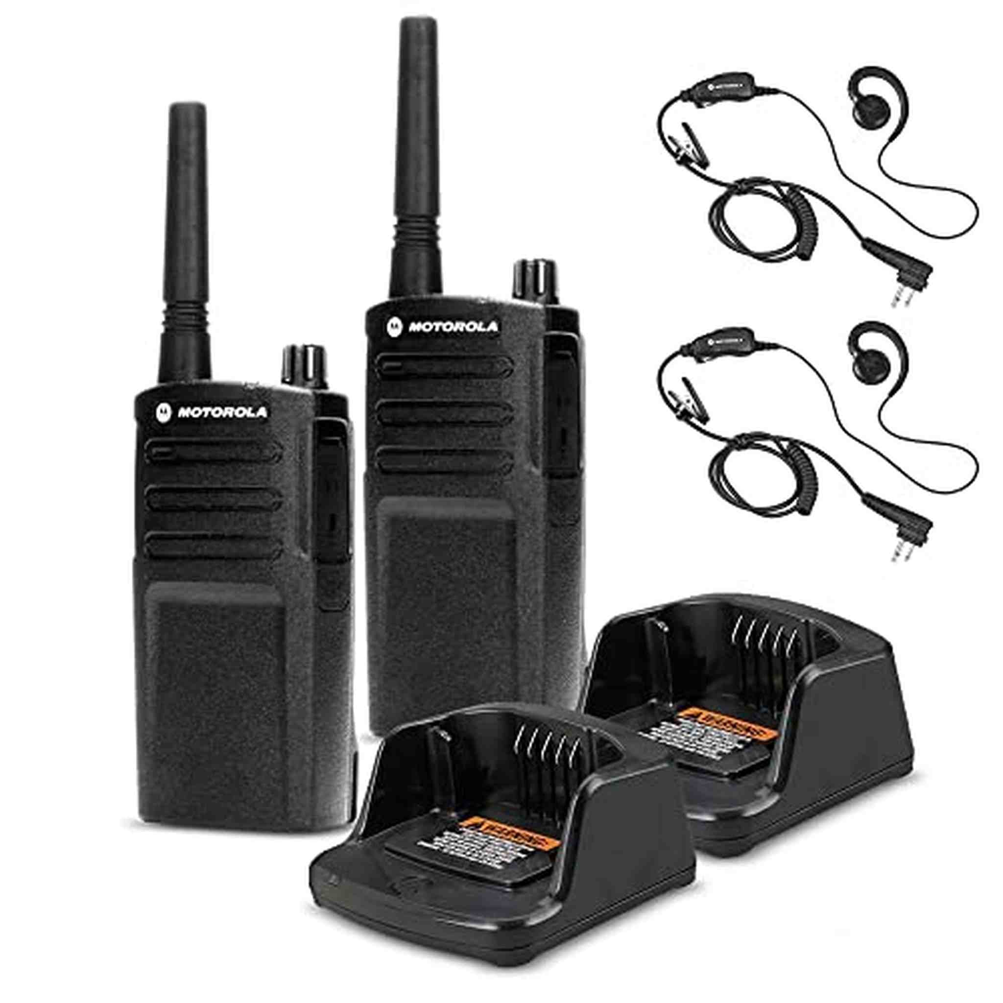 2 x Motorola RMU2040 On-Site 2-Way Radio RMU2040 - 2 Pack With Mic Bundle Motorola Solutions