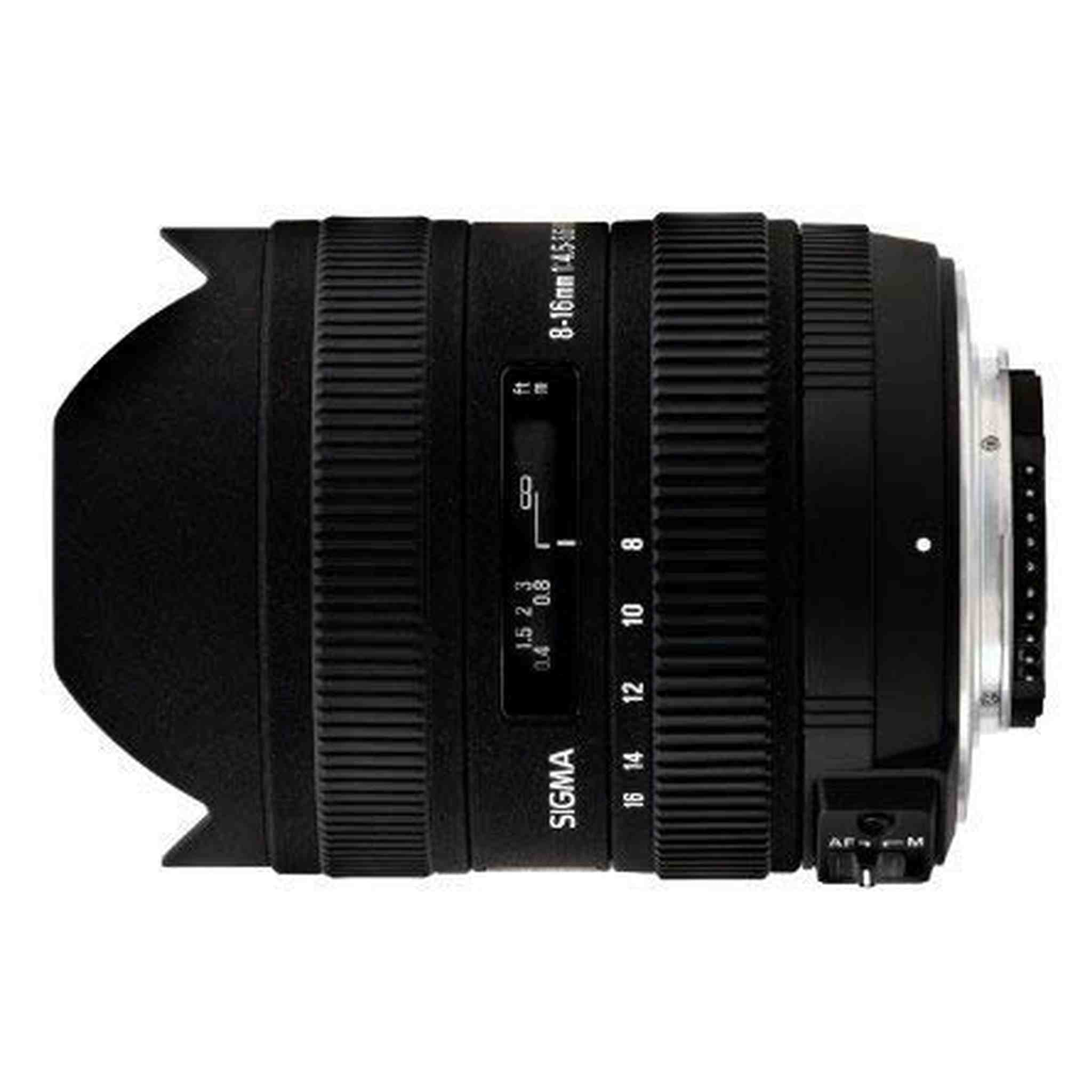 Sigma 8-16mm f/4.5-5.6 DC HSM FLD AF Ultra Wide Zoom Lens for APS-C sized Canon Digital DSLR Camera - International Vers Sigma