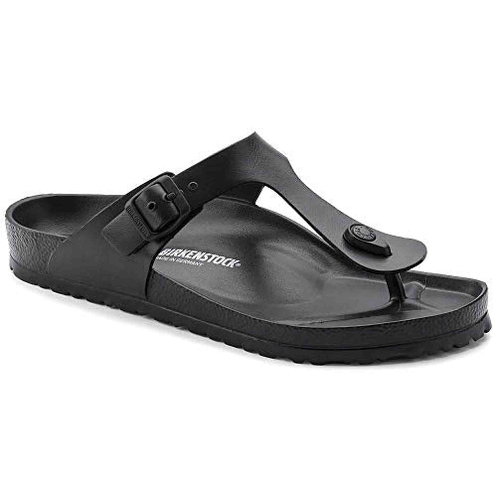 Birkenstock Women's, Gizeh Essentials EVA Thong Black 41 M Birkenstock