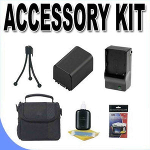 BP511 Replacement Battery/External Rapid Travel Charger BigVALUEInc Accessory Saver Case Bundle f/Canon EOS & Powershot Cameras