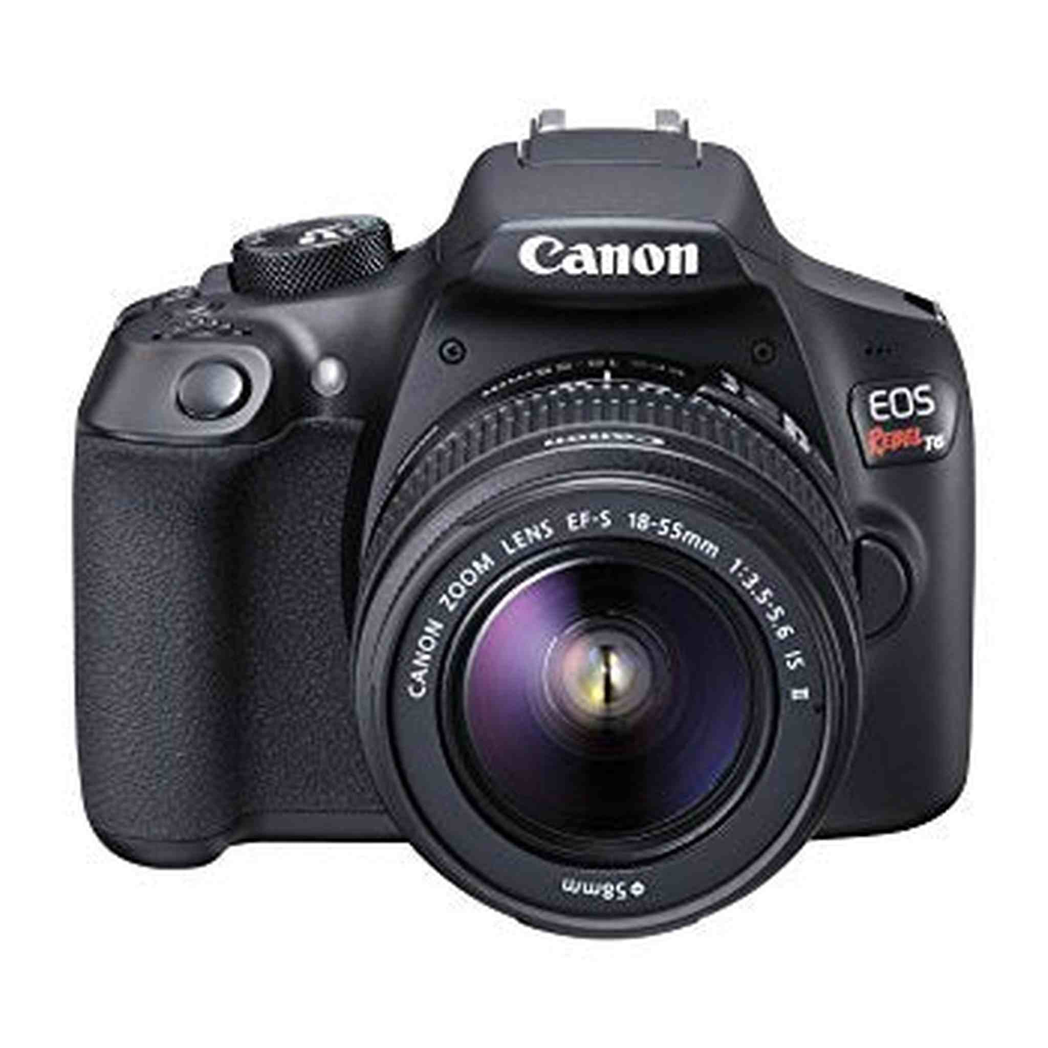 Canon EOS Rebel T6 Digital SLR Camera Kit with EF-S 18-55mm f/3.5-5.6 IS II Lens Black - Used Canon