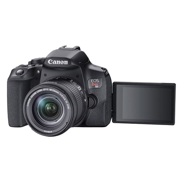 Canon EOS Rebel T8i DSLR Camera W/ 18-55mm Lens 3924C002  - Pro Bundle