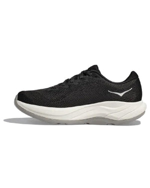 Hoka Women's Rincon 4 Sneaker, Black/White, 9.5