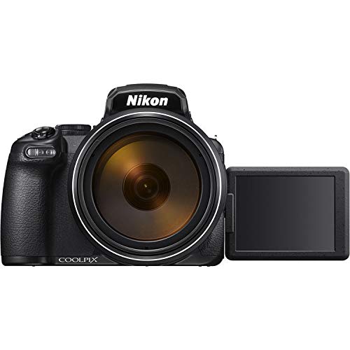 Nikon Coolpix P1000 Digital Camera Pro Bundle w/ 64GB Memory Card and Digital Slave Flash (International Model)
