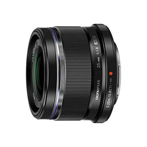 Olympus M.Zuiko Digital 25mm F1.8 Lens, for Micro Four Thirds Cameras Black Olympus
